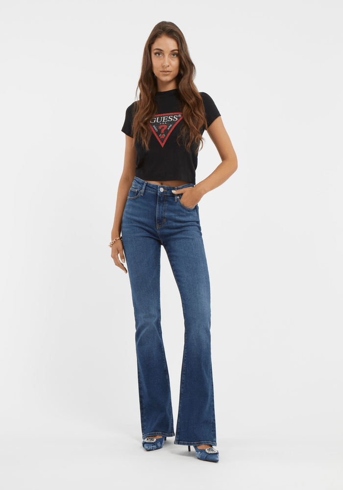 Jeans Guess Mujer Sexy Flare Azul-1