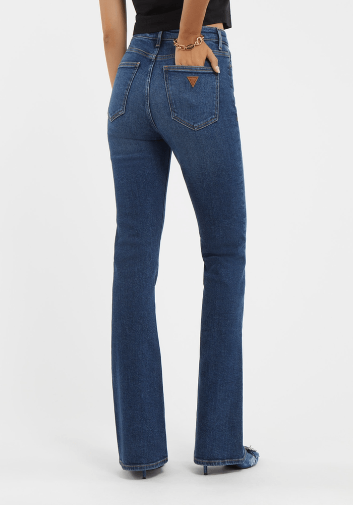 Jeans Guess Mujer Sexy Flare Azul-2