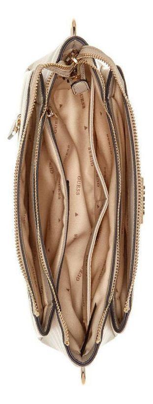 Cartera Guess Mujer Noelle Tri Comp Crossbody Café-3