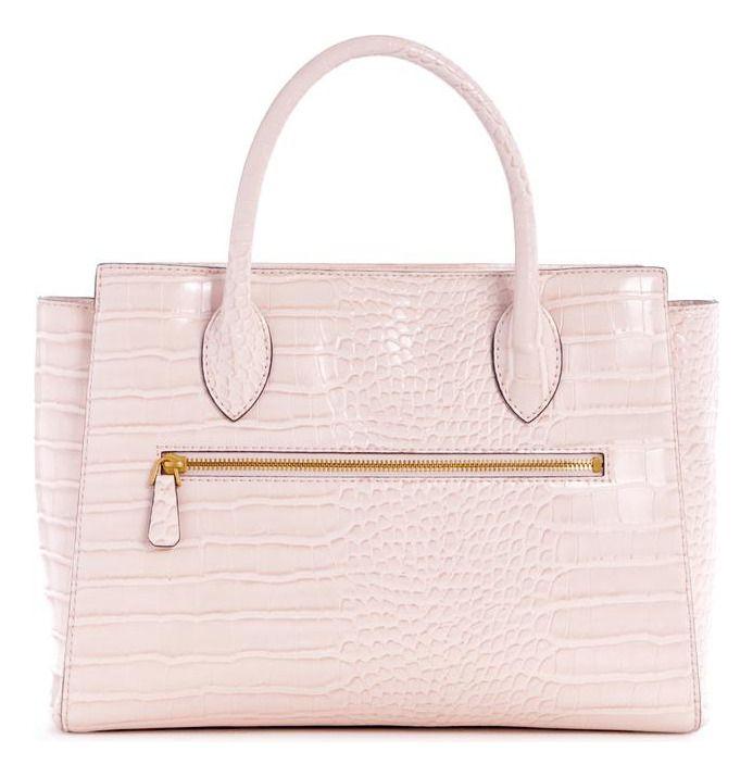 Cartera Guess Mujer Enisa High Society Satchel Rosado-2