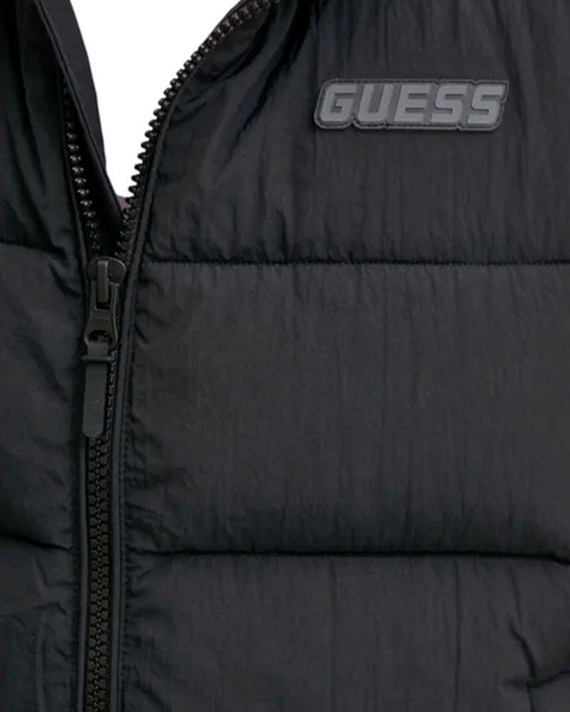 Chaqueta Guess Hombre Rohan Quilted Vest Negro-4