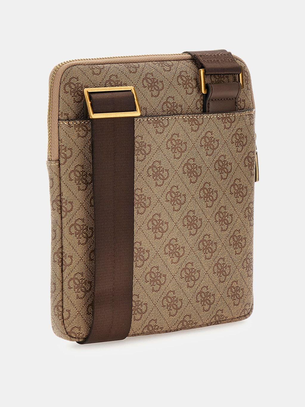Bolso Milano Crossbody Flat Marrón-3