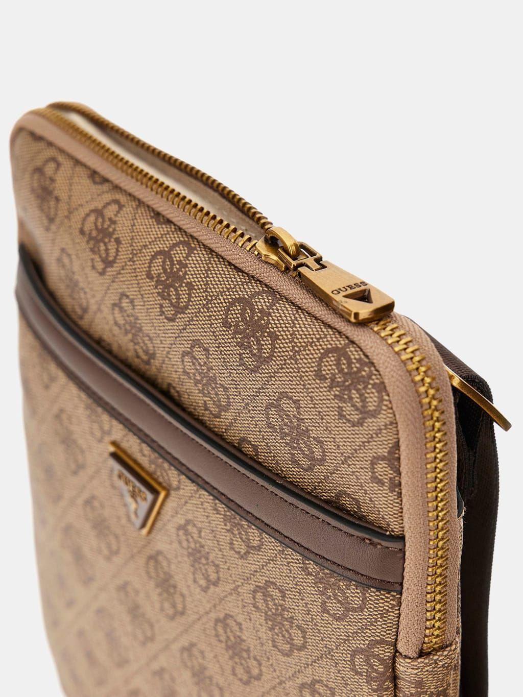 Bolso Milano Crossbody Flat Marrón-4