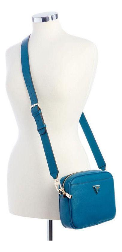 Cartera Guess Mujer Meridian Camera Bag Verde-4