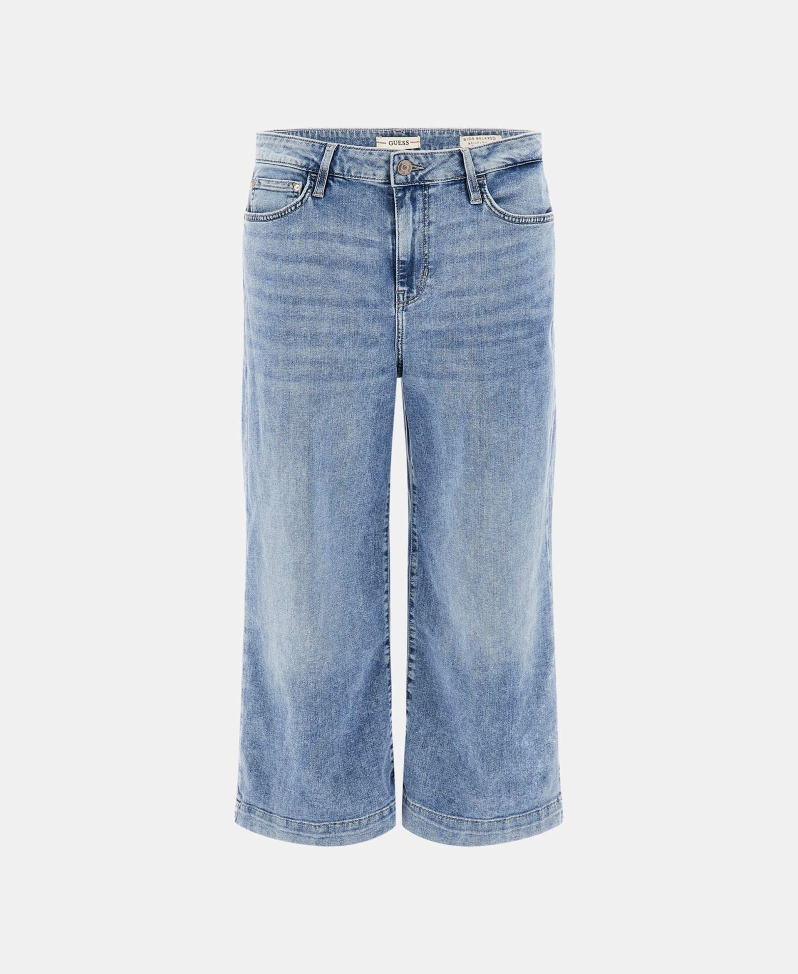Jeans Bellflower Crop Wide Leg Denim-6
