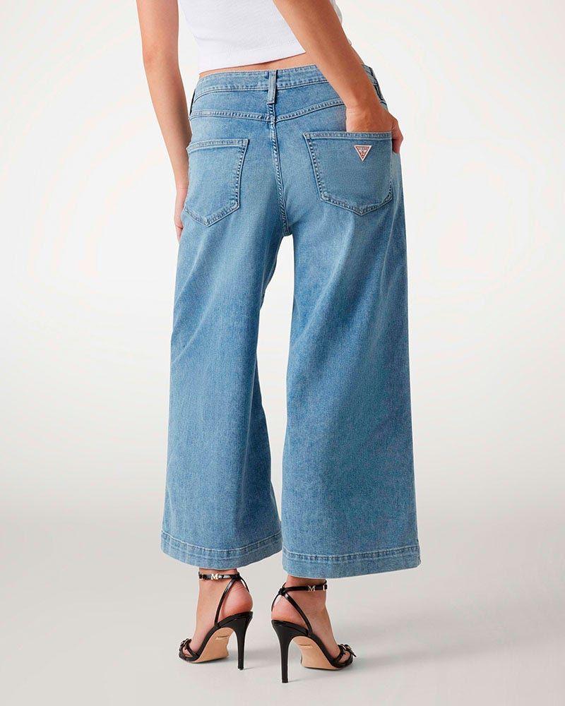 Jeans Bellflower Crop Wide Leg Denim-1