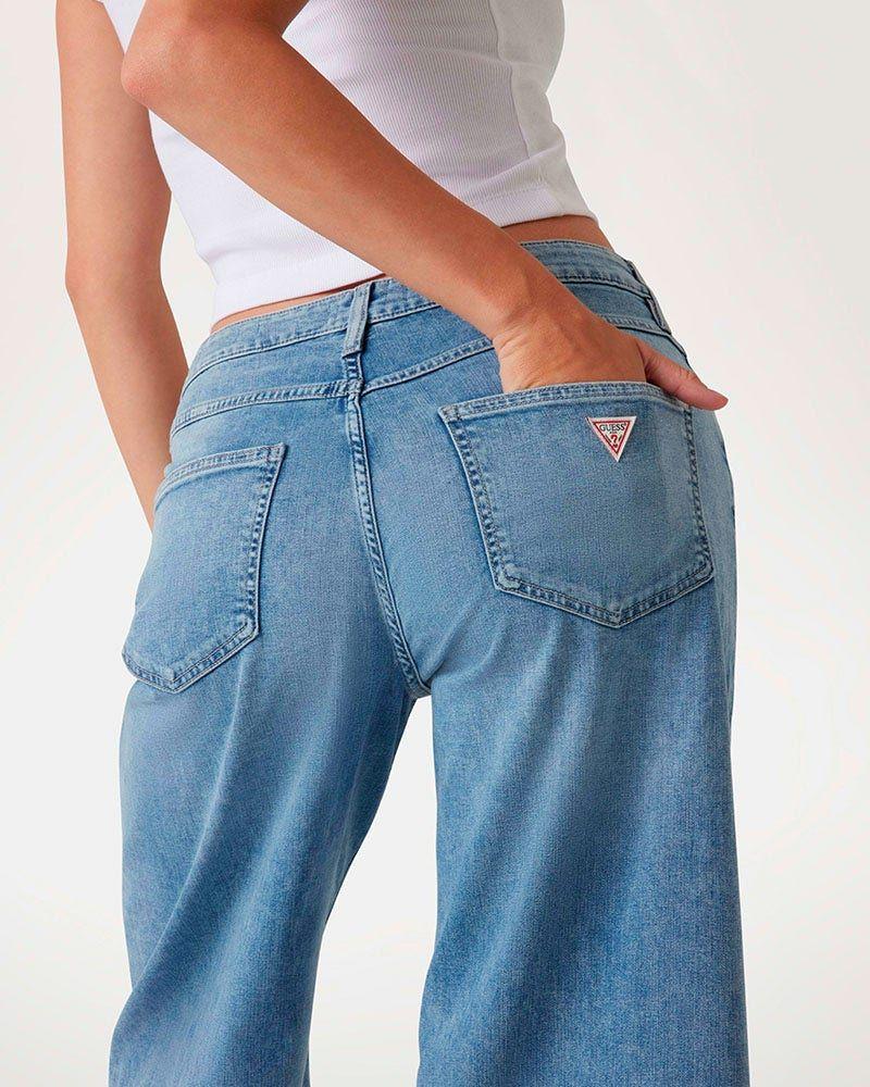 Jeans Bellflower Crop Wide Leg Denim-2