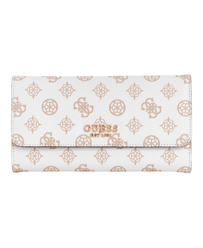 Billetera Mujer Guess Laurel Slg Multi Clutch Blanco-0