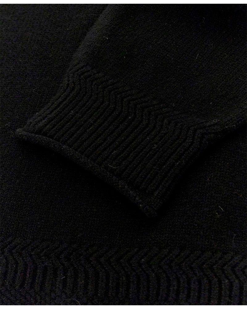 Poleron Guess Hombre Ls Cn 3D Logo Negro-6