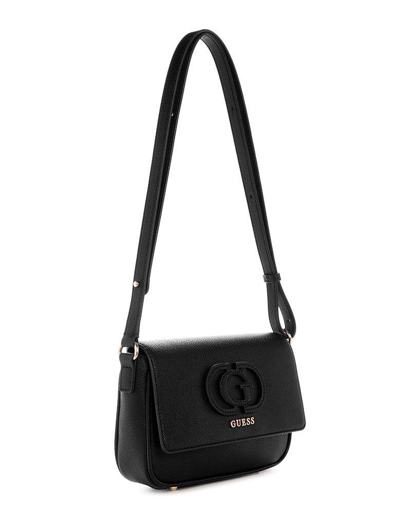 Cartera Guess Mujer Isola Convertible Xbody Flap Negro-3