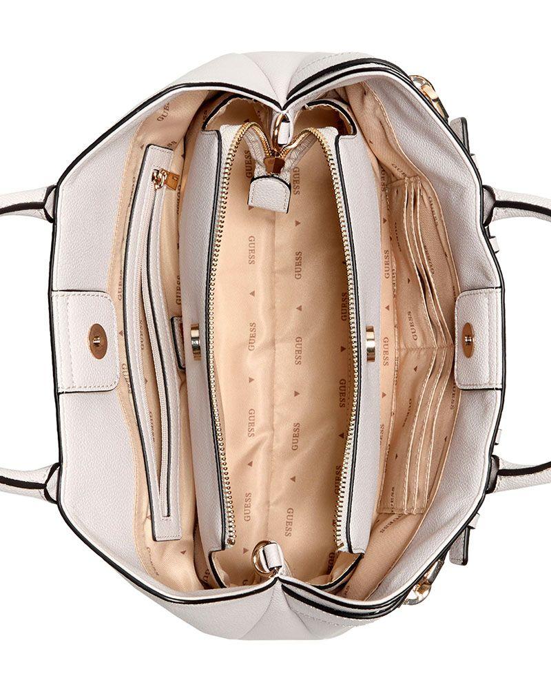 Cartera Gregoria Girlfriend Satchel Blanco-3