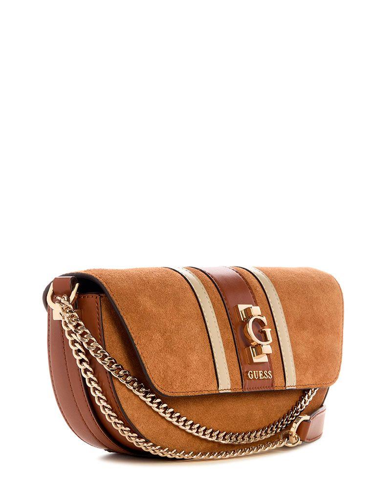 Cartera Erenia Convertible Xbody Flap Marrón-1