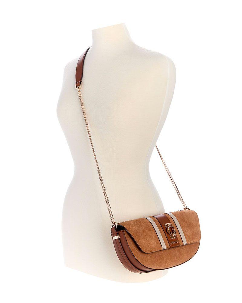 Cartera Erenia Convertible Xbody Flap Marrón-5