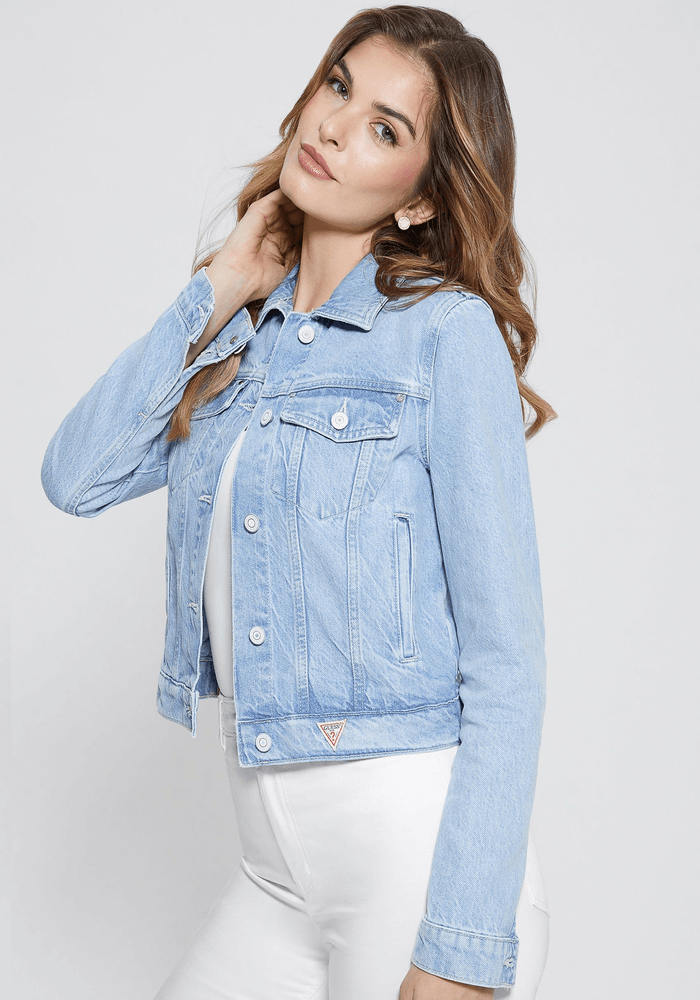 Chaqueta Guess Mujer Doria Jacket Denim-2