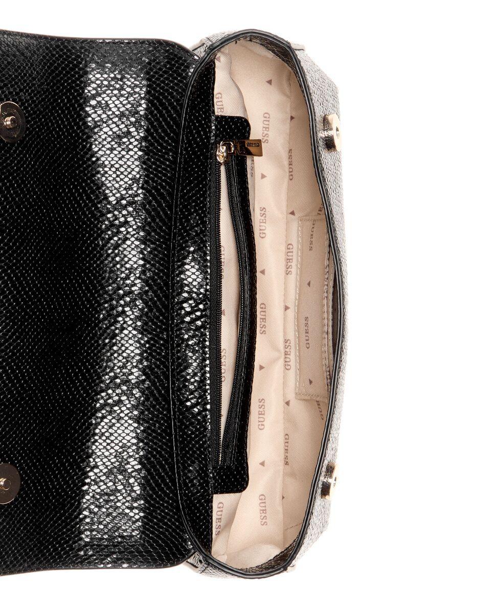 Cartera Dovie Flap Shoulder Bag Negro-3