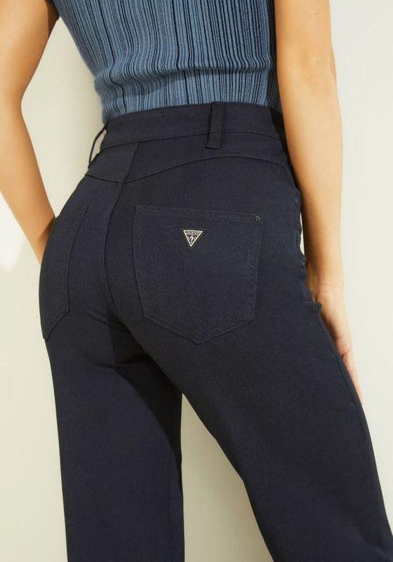 Jeans Guess Mujer Bee Palazzo Pant Azul-1