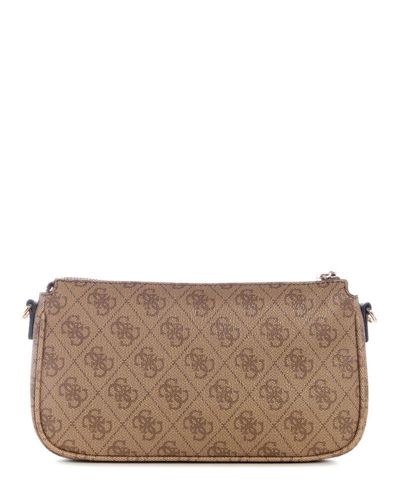 Cartera Noelle Ii Dbl Pouch Crossbody Café Marrón-2