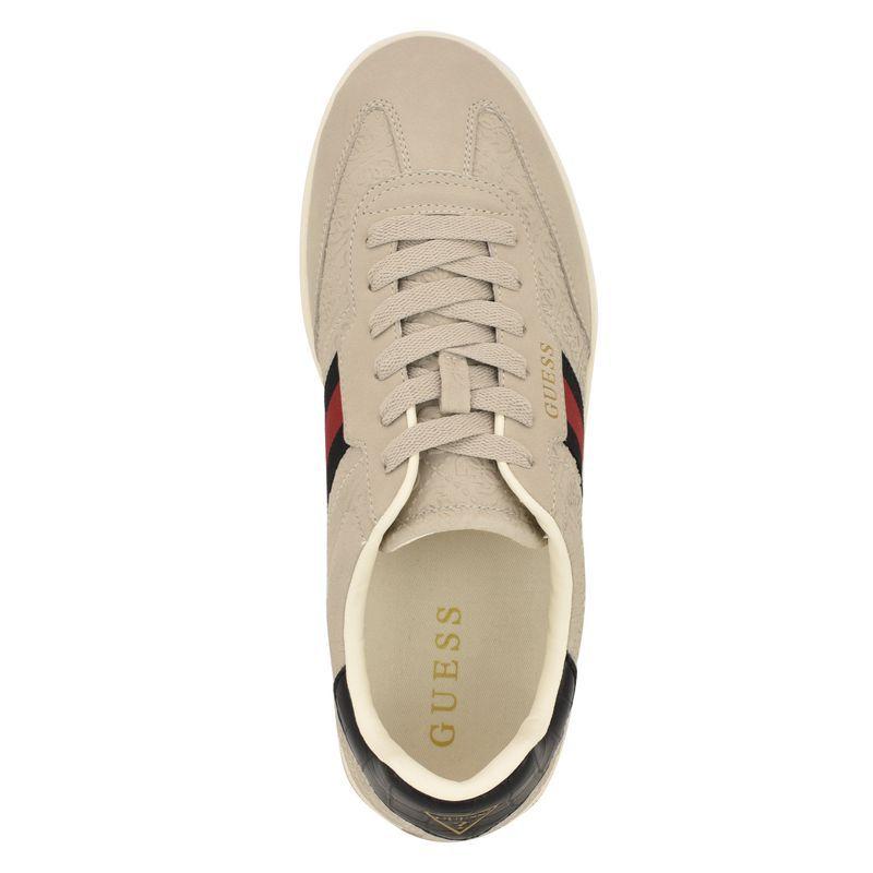 Zapatillas Guess Hombre Footwear Gmkloane Beige-4