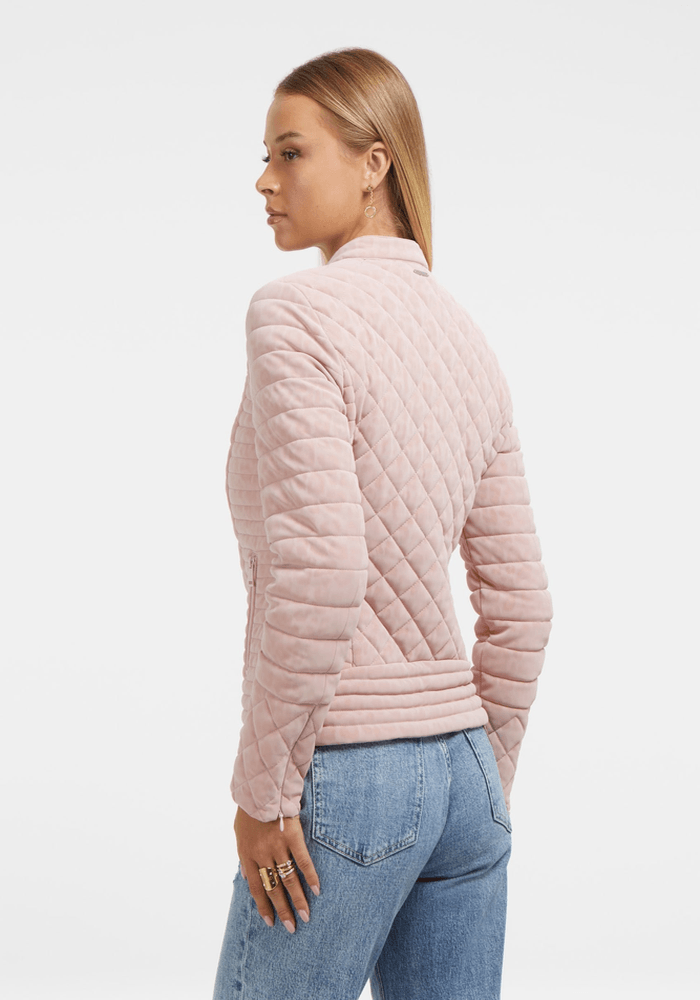 Chaqueta Guess Mujer New Vona Jacket Rosa-2