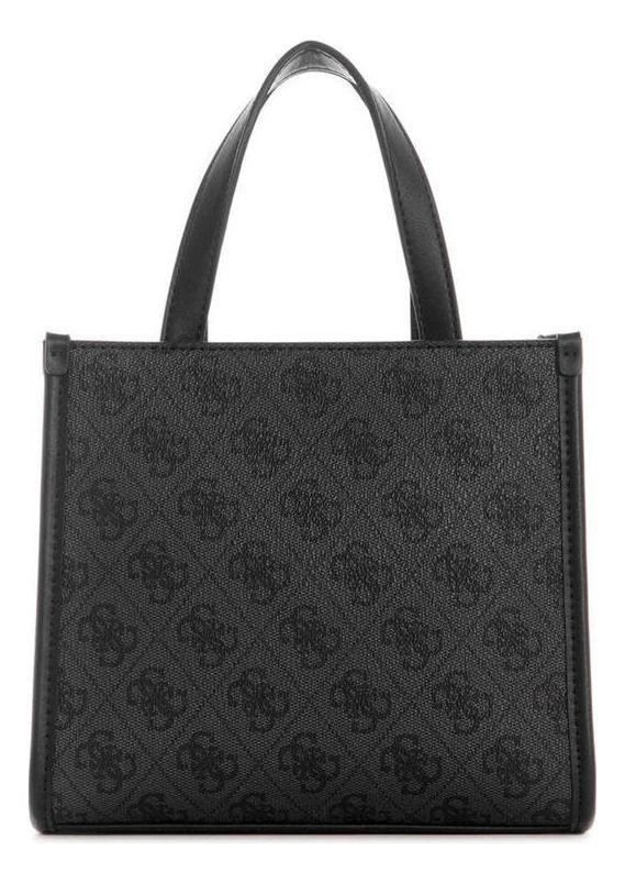 Mini Cartera Guess Mujer Izzy 2 Comp Mini Tote Negro-2