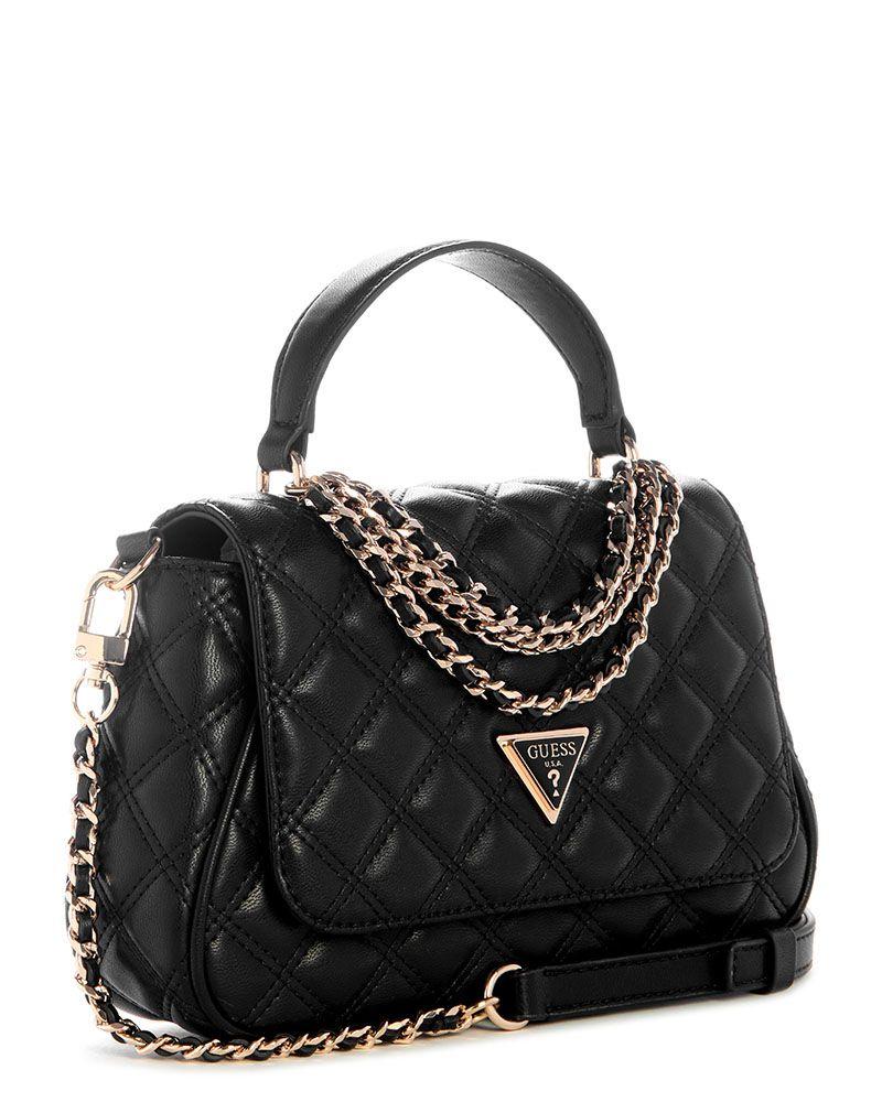 Cartera Giully Ii Top Handle Flap Negro-2