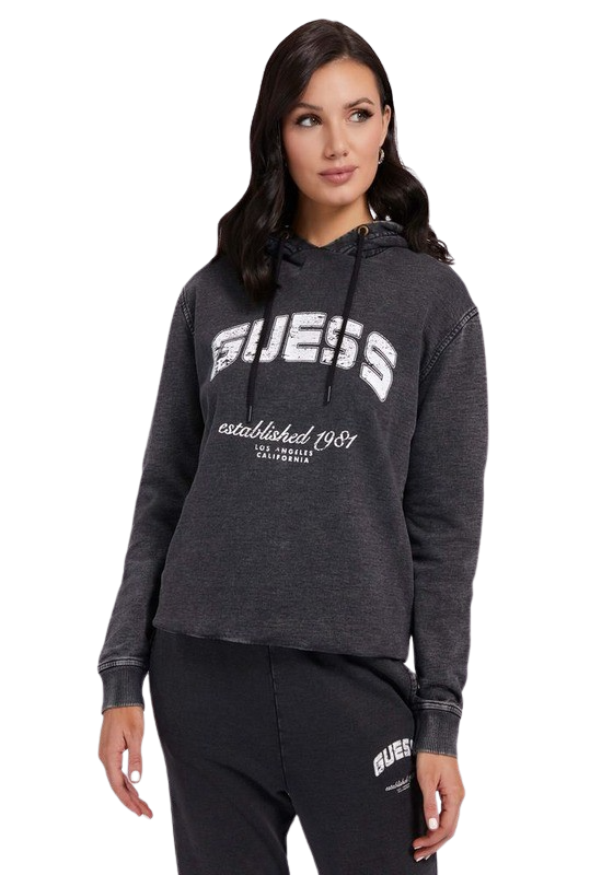 Poleron Guess Mujer Activewear Tops Negro.-0