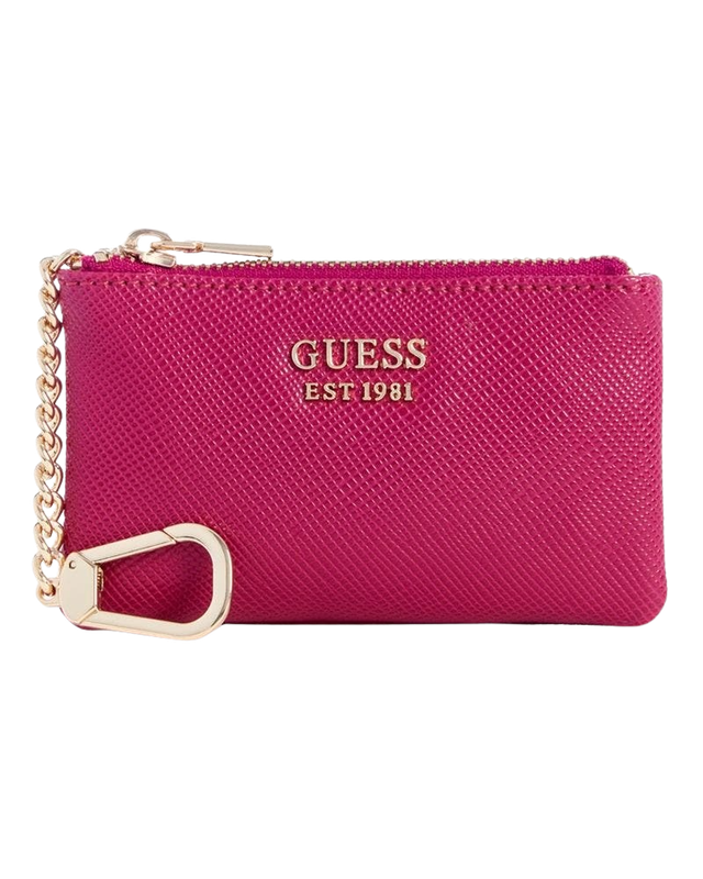 Billetera Guess Mujer Brynlee Slg Zip Pouch Rosado-0