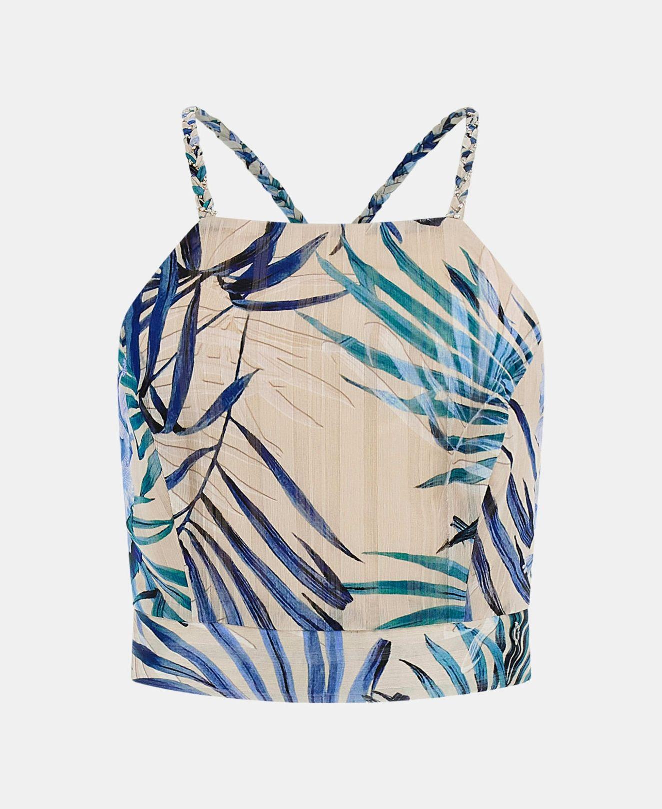 Polera Sl Gaelle Crop Top Multicolor-4