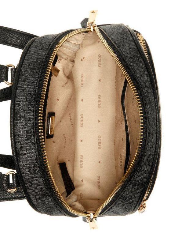 Mochila Guess Mujer Manhattan Backpack Carbón-3