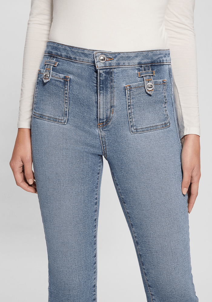 Jeans Guess Mujer Tahlia Kick Flare Denim-2