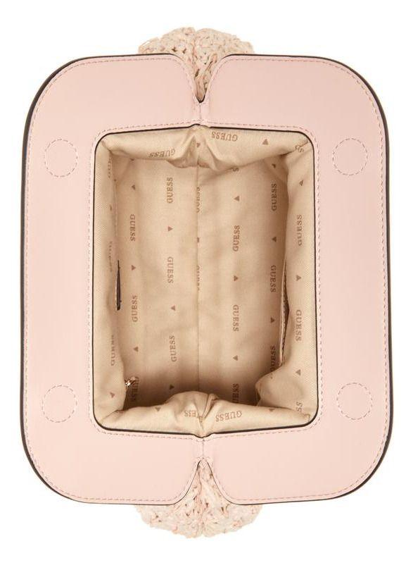 Cartera Guess Mujer Liguria Frame Clutch Rosa-2