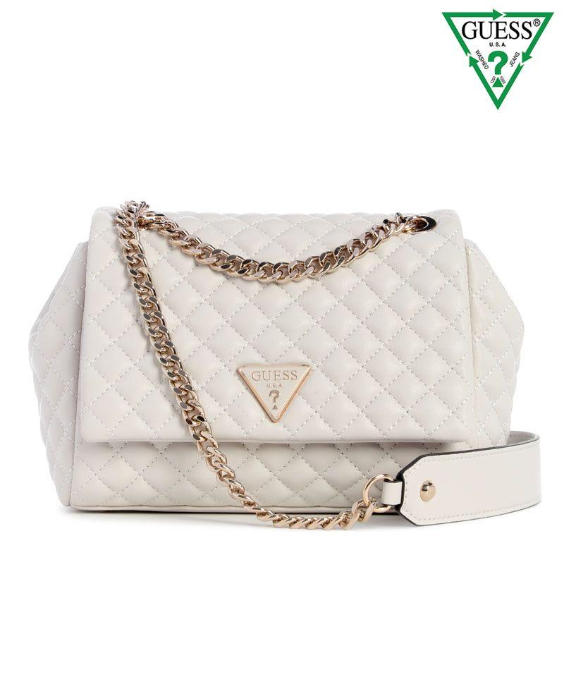 Cartera Guess Mujer Eco Rianee Cnrtble Xbody Flap Café-0