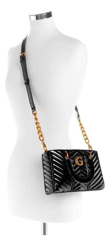 Mini Cartera Guess Mujer Lovide Mini Satchel Negro-4