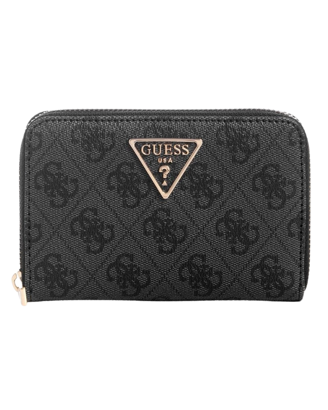 Billetera Guess Mujer Laurel Slg Medium Zip Around - Negro-0