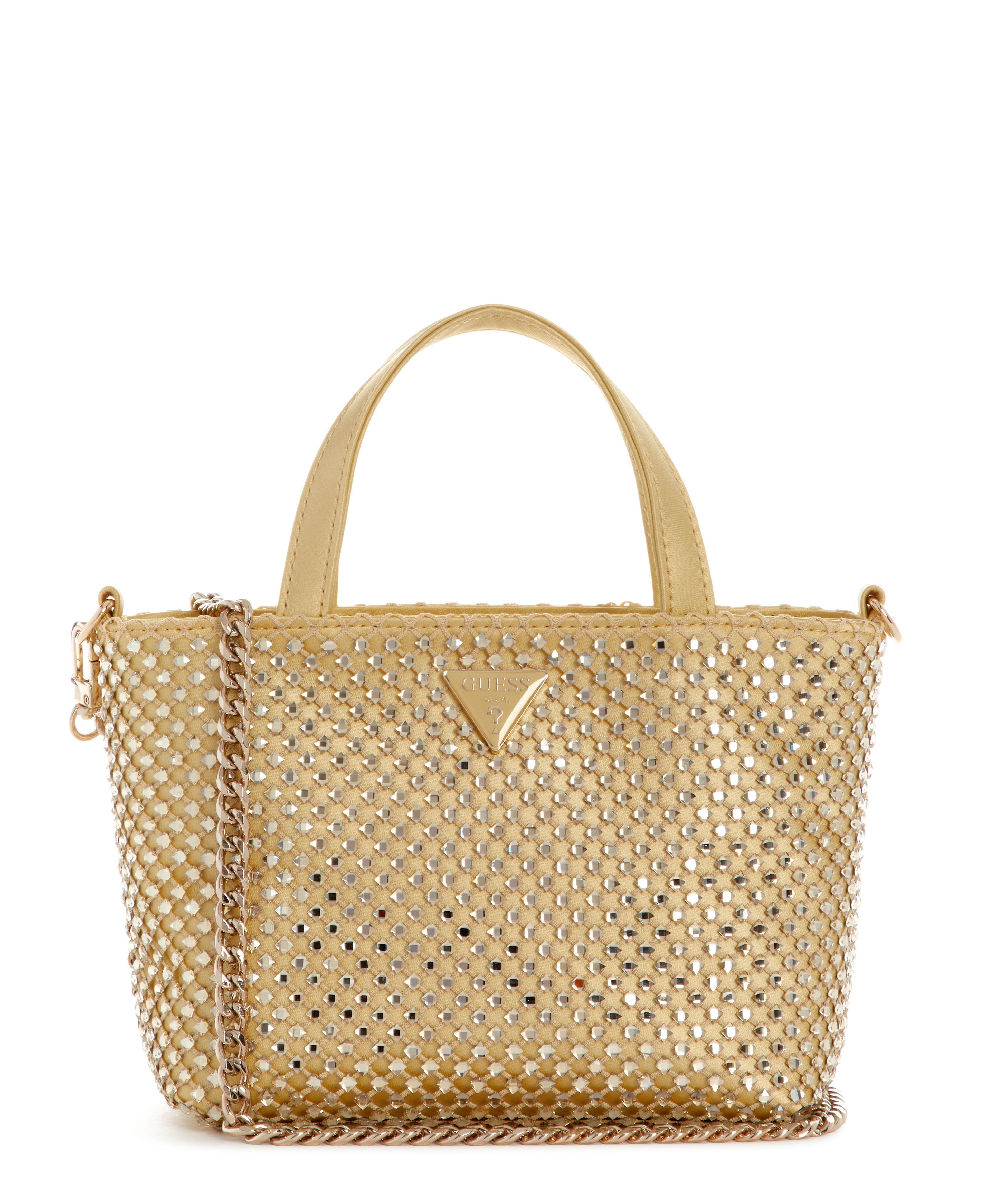 Mini Cartera Tasmin Mini Tote Dorado-0