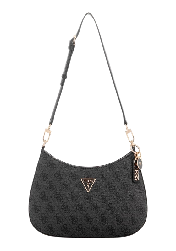 Cartera Guess Mujer Noelle Top Zip Shoulder Bag Carbón-0