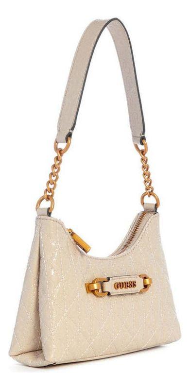 Mini Cartera Guess Mujer Aveta Mini Top Shoulder Bag Crema-1