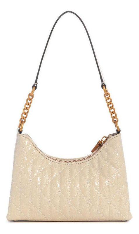 Mini Cartera Guess Mujer Aveta Mini Top Shoulder Bag Crema-2