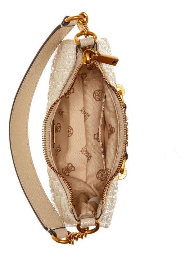 Mini Cartera Guess Mujer Aveta Mini Top Shoulder Bag Crema-3