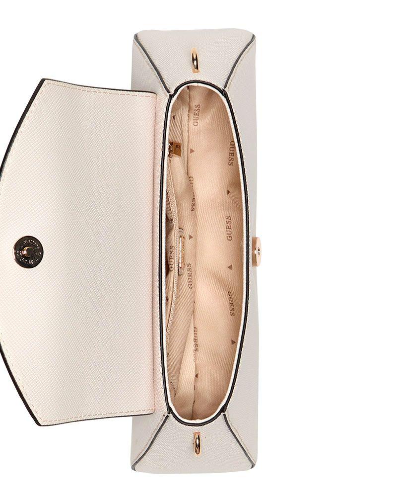 Cartera Bolena Flap Shoulder Bag Blanco-3