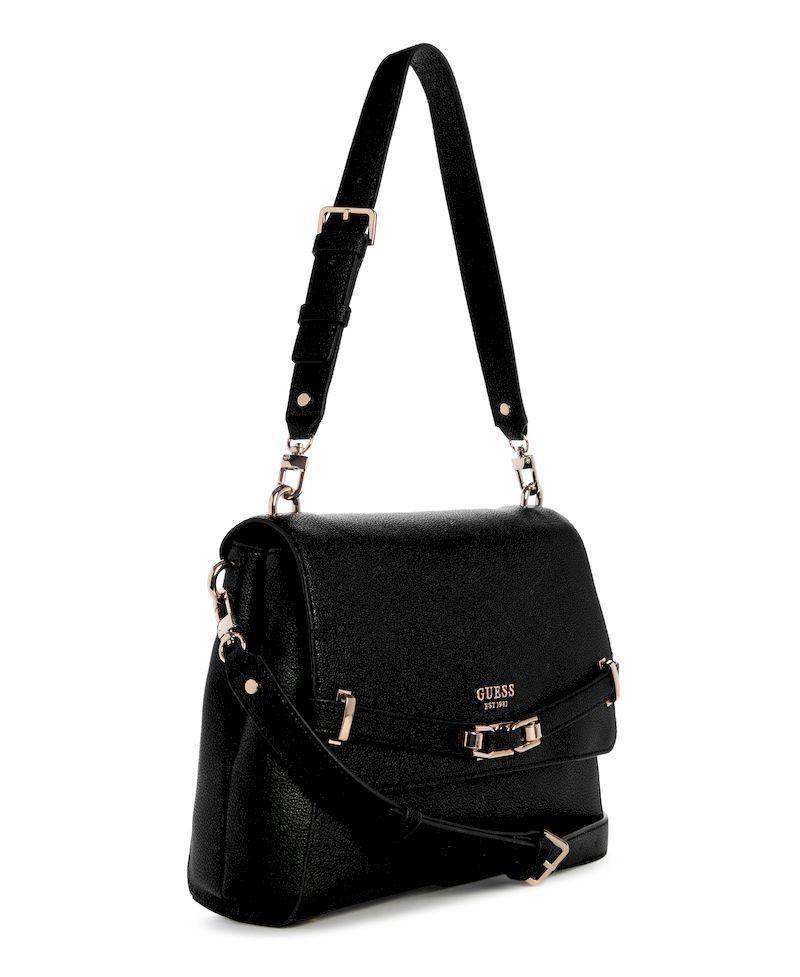 Cartera Silvye Flap Shoulder Bag Negro-1
