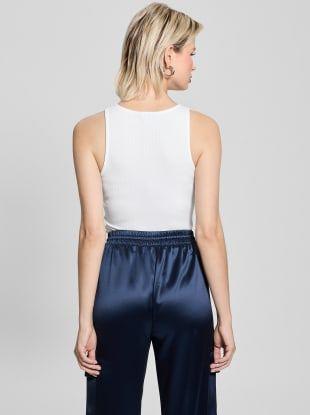 Polera New Sl Round Nk Guendalina Top Blanco-4