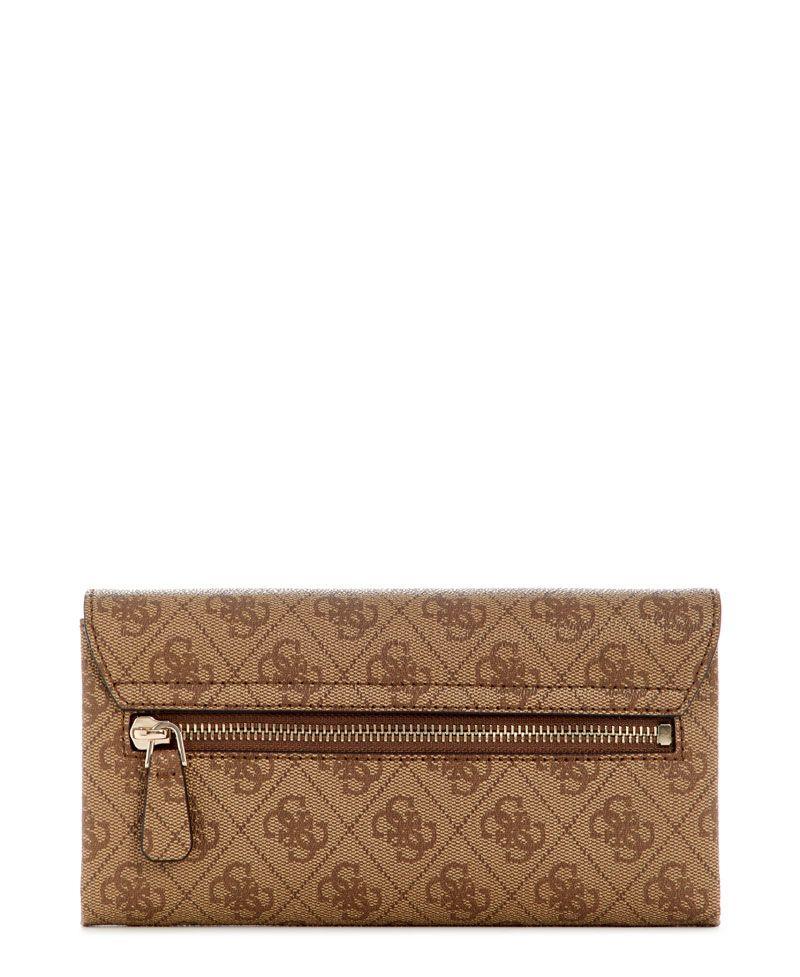 Cartera Noelle Ii Xbody Flap Organizer Café Marrón-2