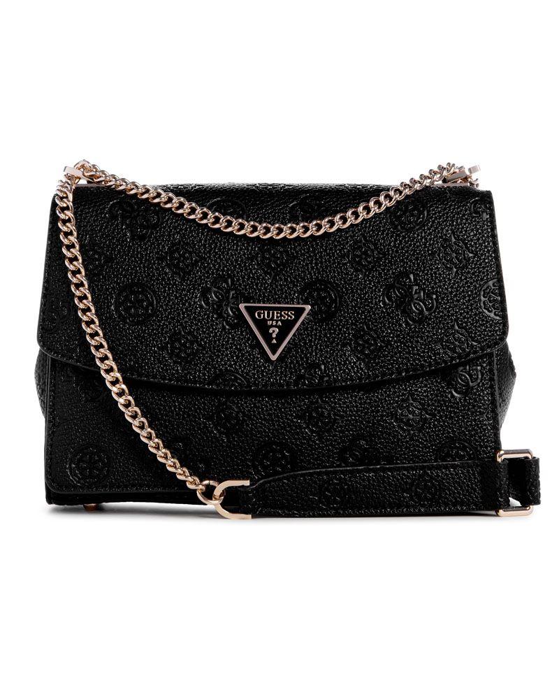 Cartera Guess Mujer Cresidia Cnvrtble Xbody Flap Negro-0