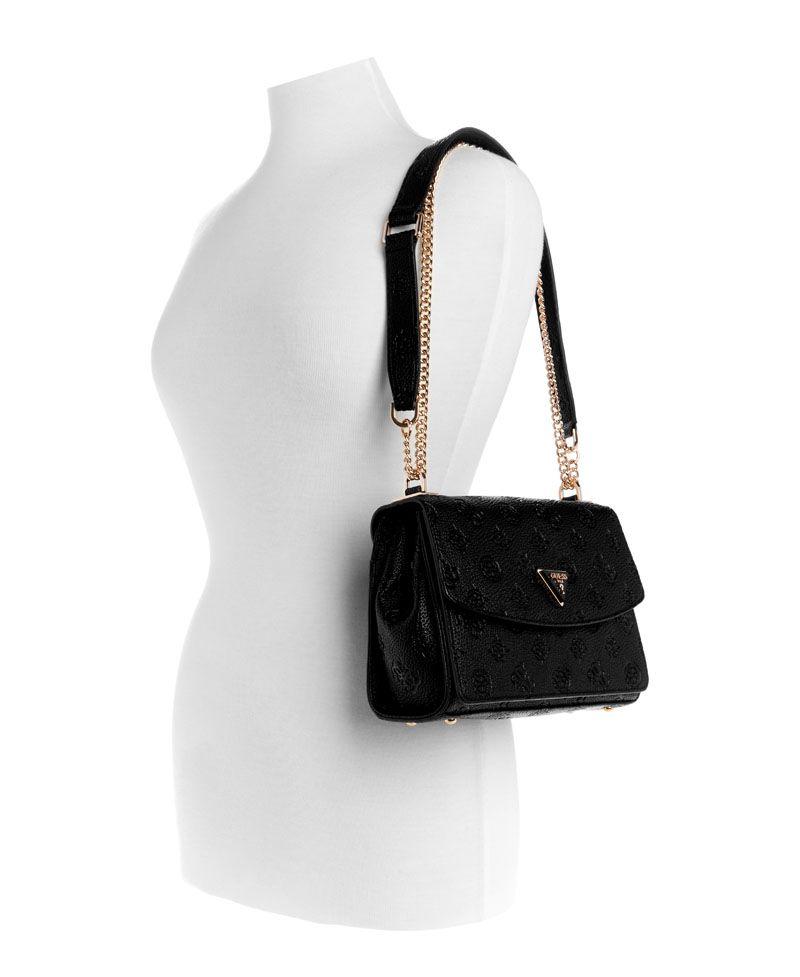 Cartera Guess Mujer Cresidia Cnvrtble Xbody Flap Negro-4