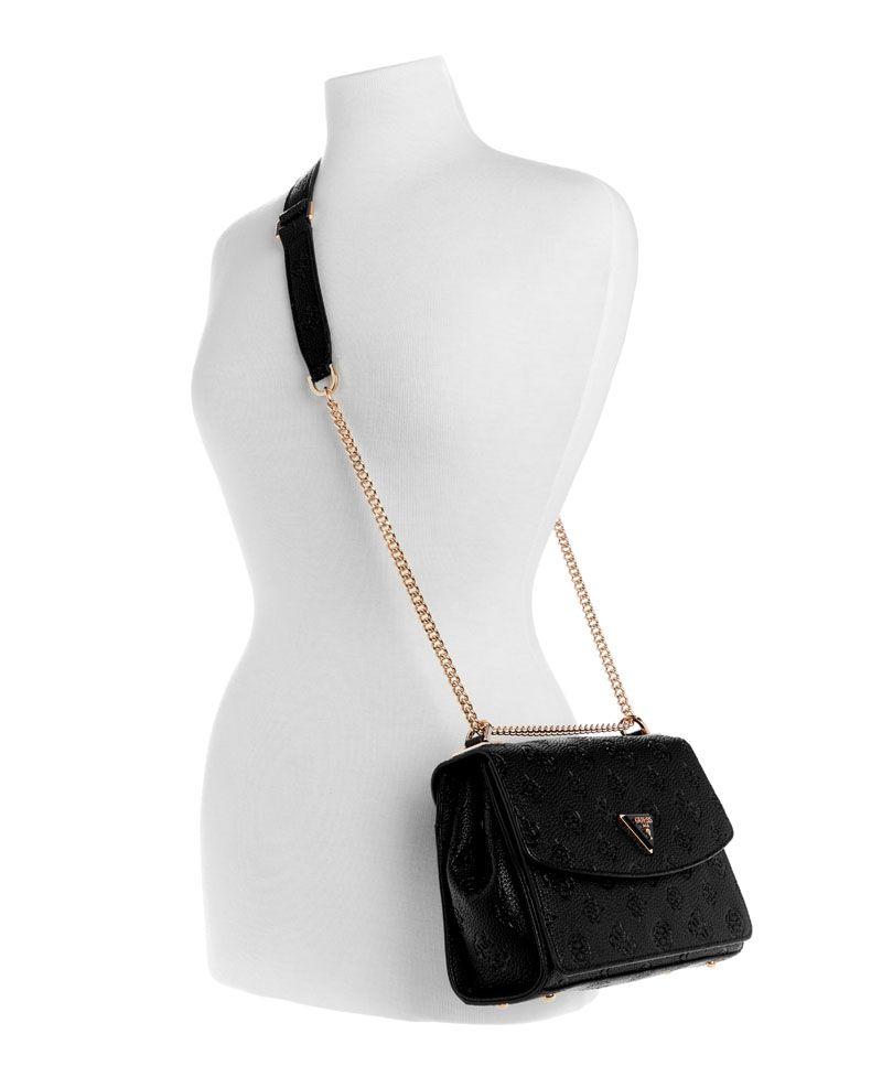 Cartera Guess Mujer Cresidia Cnvrtble Xbody Flap Negro-5