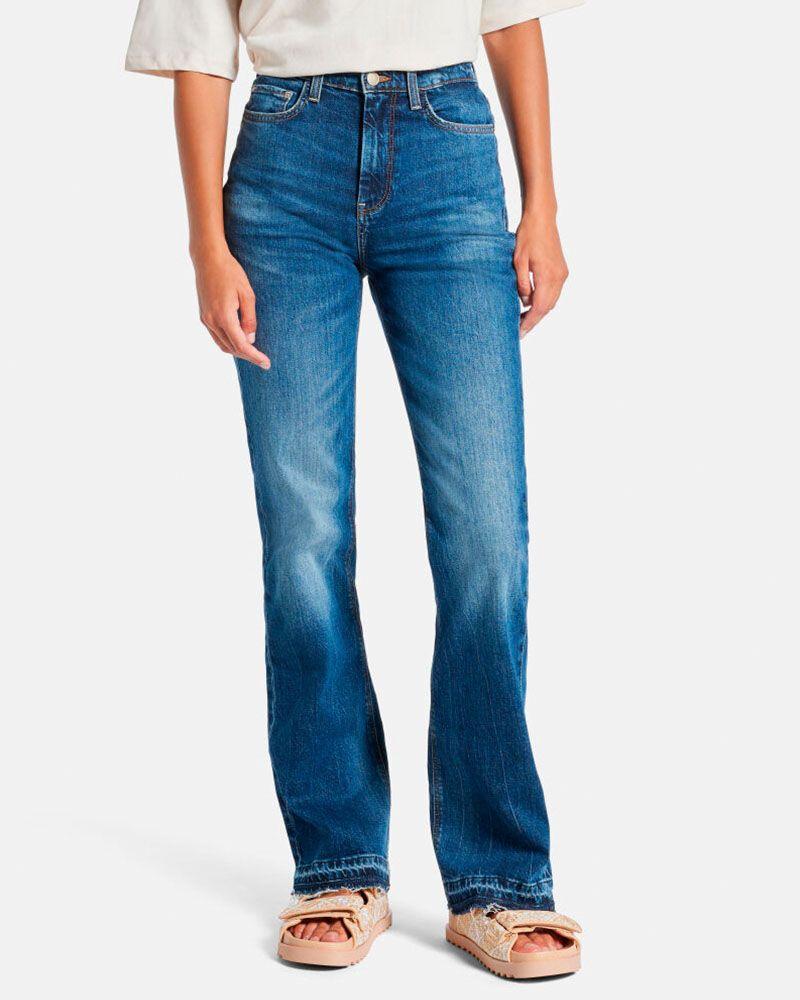 Jeans 80S Straight Denim Mujer Guess-0