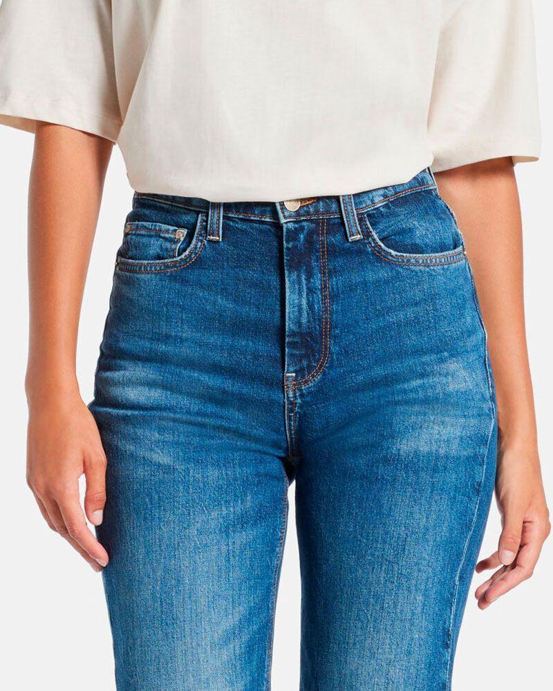 Jeans 80S Straight Denim Mujer Guess-2