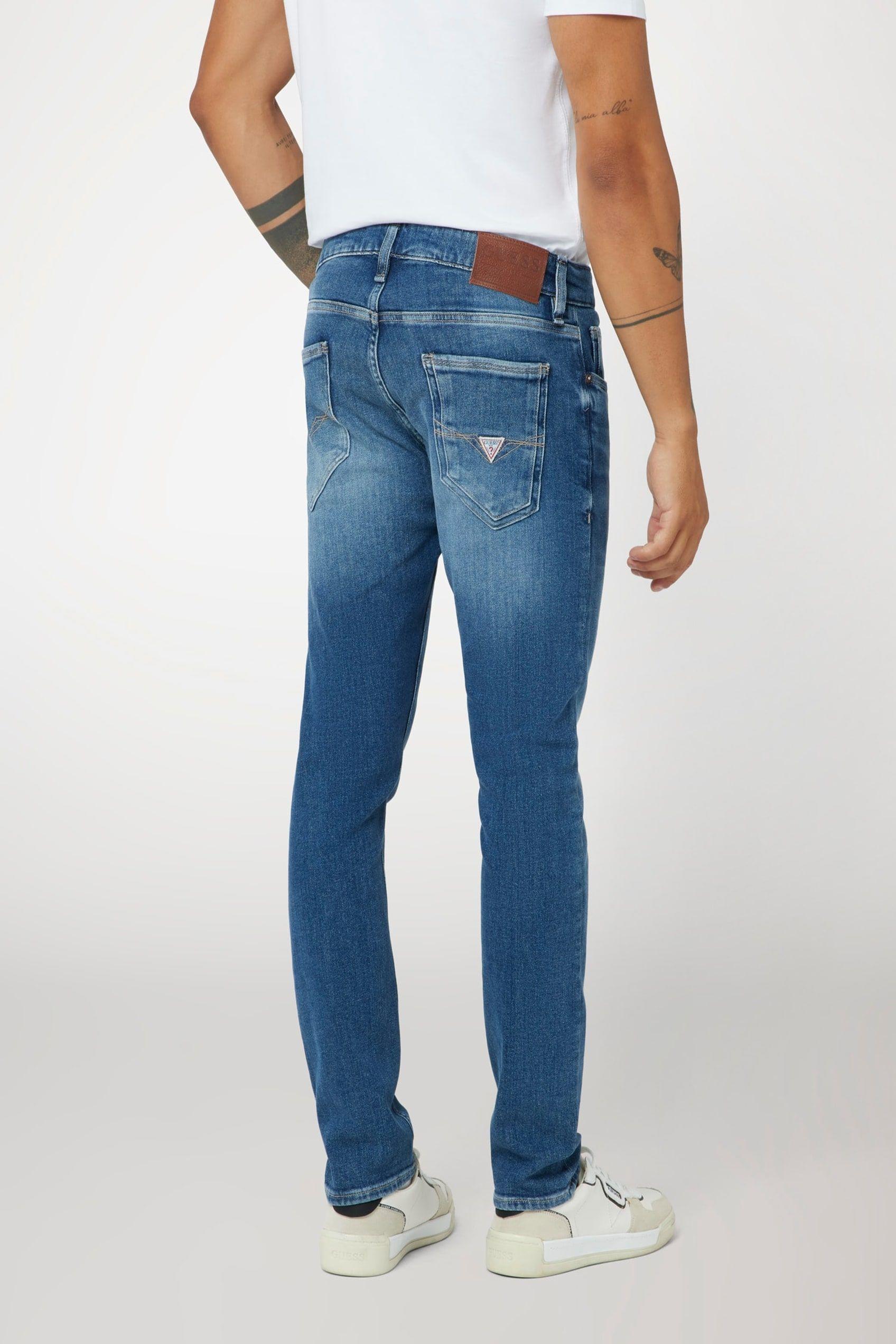 Jeans Guess Hombre Miami Azul.-2