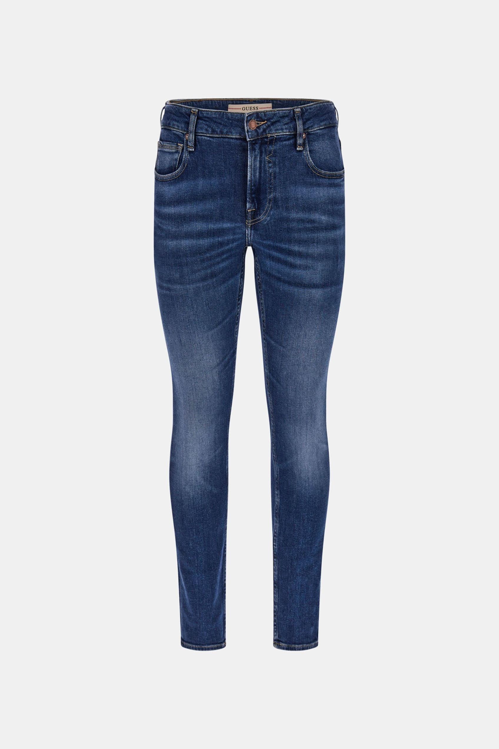 Jeans Guess Hombre Miami Azul.-4